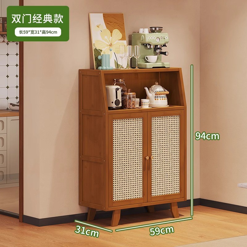 客厅整理收纳中式餐边柜茶水柜置物架办公室茶叶收纳储物柜桌边柜|undefined