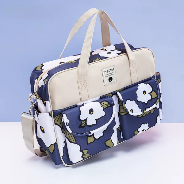Yinxiuli Fashionable Shoulder Crossbody Portable Mummy Bag Waterproof Large Capacity Multi-functional Maternal and Infant Outgoing Bag