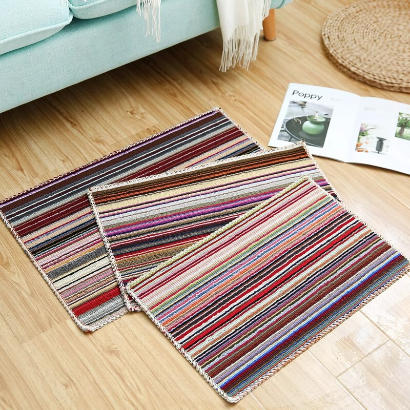 European Style New Home Entrance Door Mat Entry Door Mat Non-Slip Foot Mat Foyer Living Room Foot Carpet Absorbs Water