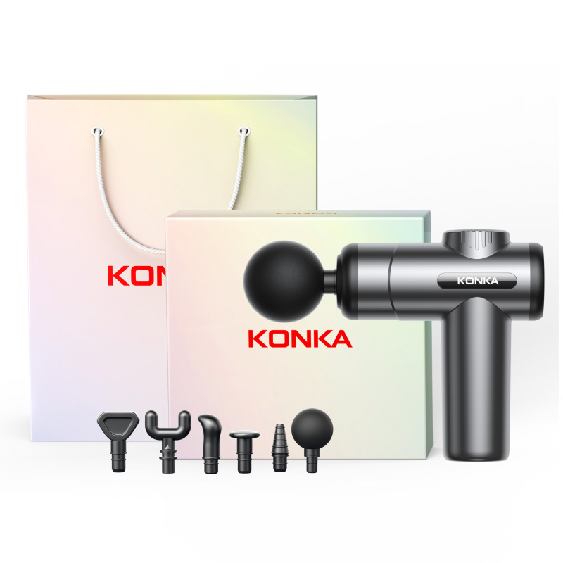 Konka ミニ筋膜ガン家庭用ポータブル電動振動マッサージャー筋肉リラクゼーションマッサージガン筋膜ガン工場|undefined