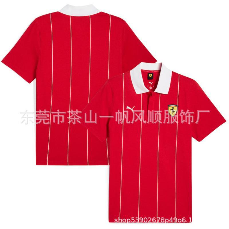 跨境越野赛车服2025新款热销爆款短袖Polo衫百搭帅气欧美码宽松版|undefined