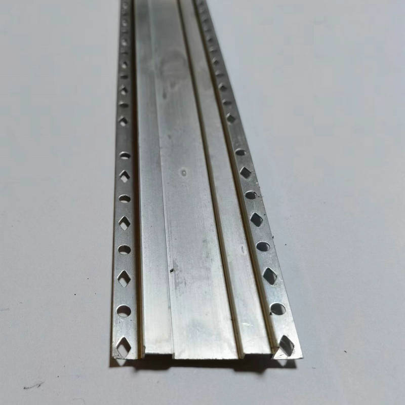 外墙铝合金深凹槽条线条分格条防开裂仿石漆深槽双层水包砂凹槽