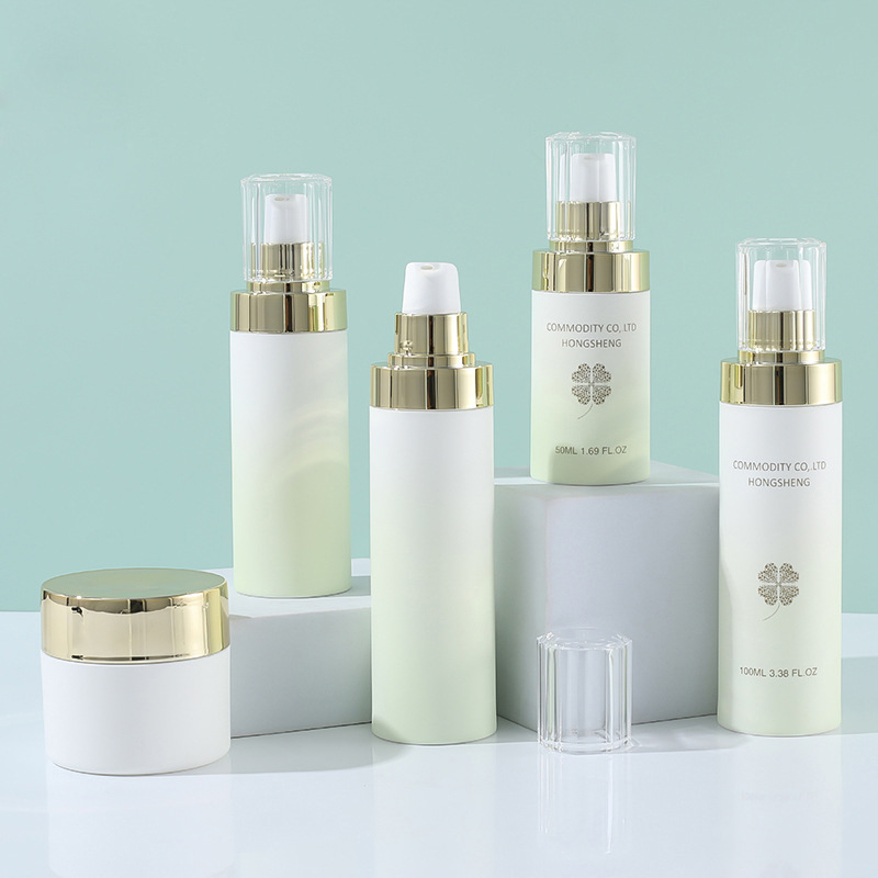 50ml80ml100ml120ml便携式旅行真空瓶 真空乳液瓶粉底液按压瓶子