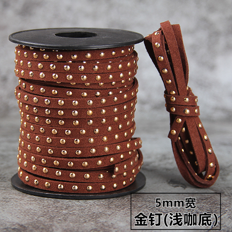 DIY ジュエリーアクセサリーカラー 5 ミリメートル韓国ベルベットホットダイヤモンド単列半円リベットロープ衣類アクセサリー在庫卸売|undefined