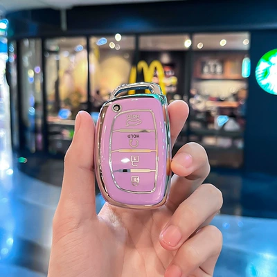 protective shell — Car key bag - modern-r-model-smart-4-button-start-single-shell-purple