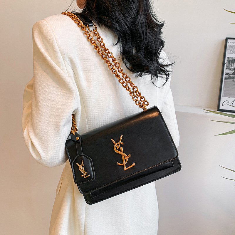 Bolsos de mujer transfronterizos, bolsos de mensajero de mujer de alta calidad, textura de gran capacidad, bolso cuadrado pequeño de un solo hombro, bolso de teléfono móvil de cercanías de cadena, mujer