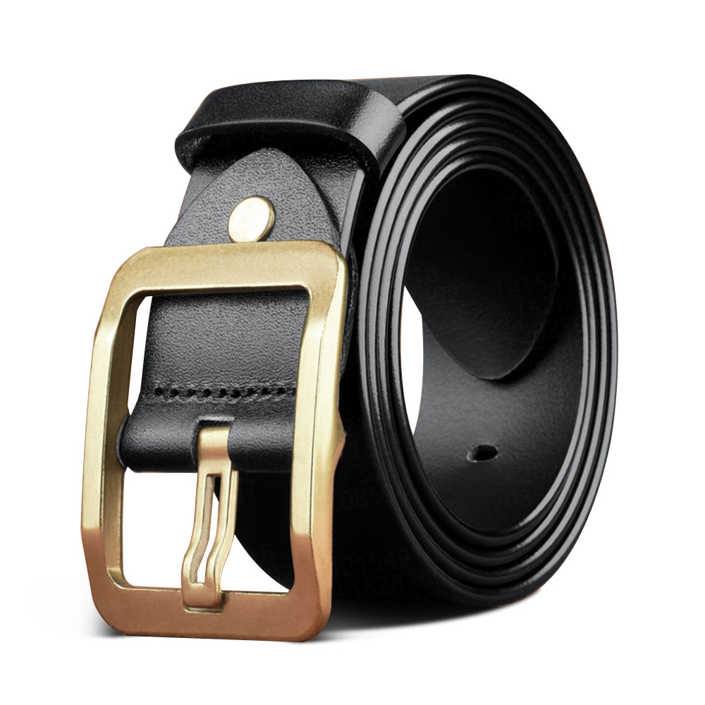 cinturón de hombre cinturón de aguja cinturón de cuero de vaca cinturón de negocios cinturón de cuero pu cinturón al por mayor [enviar perforador]