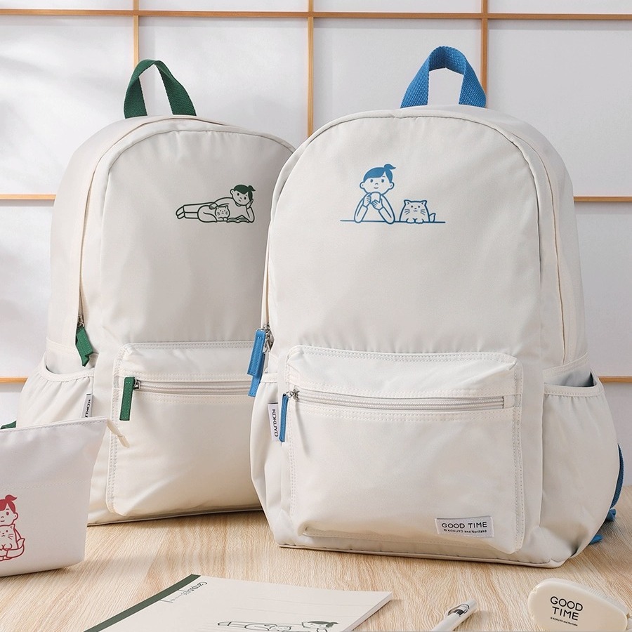 Japanese capacious school bag