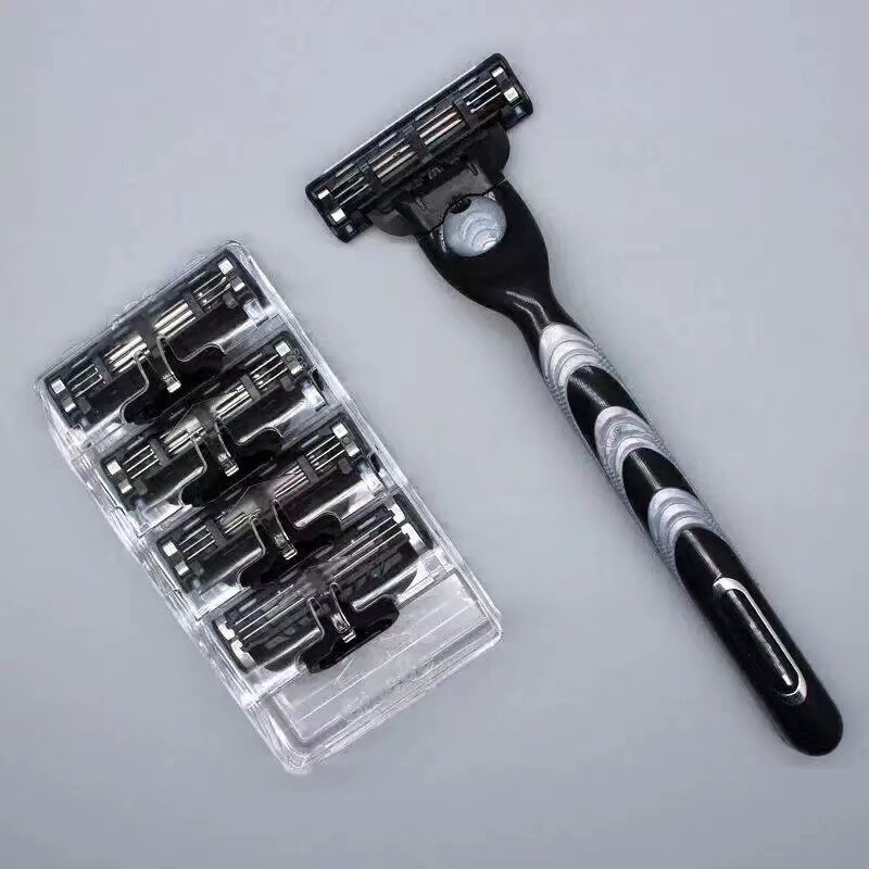 A generation of wind speed 3-layer blade universal Geely front 3 razor manual razor blade male razor blade