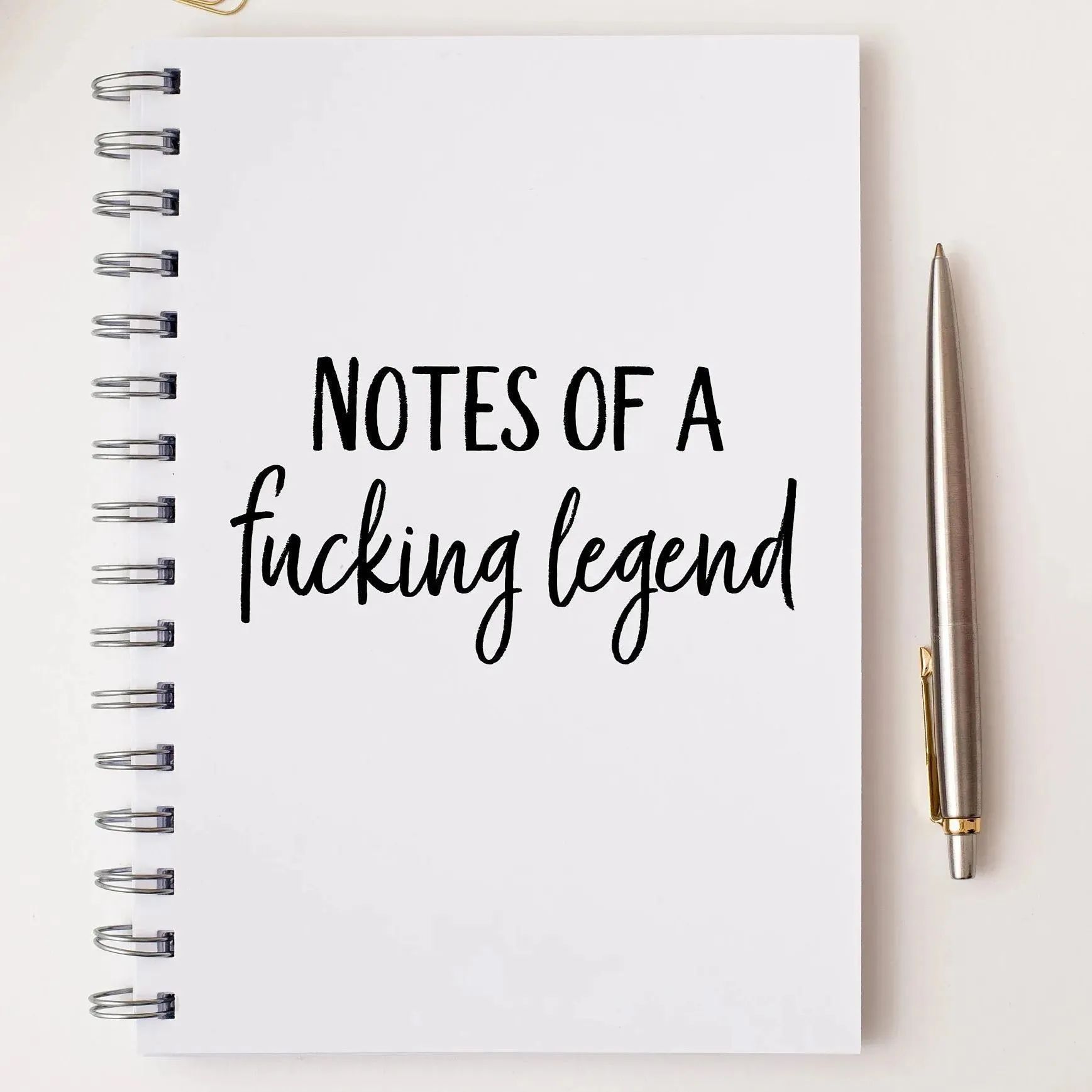 Independent Station Funny Notebook Planner's interesting notebook…
