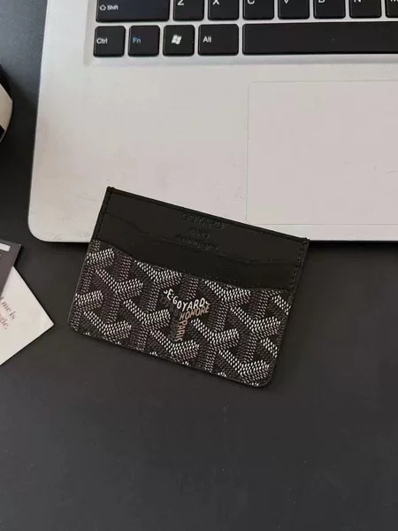 New Dog Tooth Card Holder, Document Holder, Ultra-Thin Card Holder, Business Card Holder, Multi-Card Slot Card Holder, Unisex Big-Name Card Holder