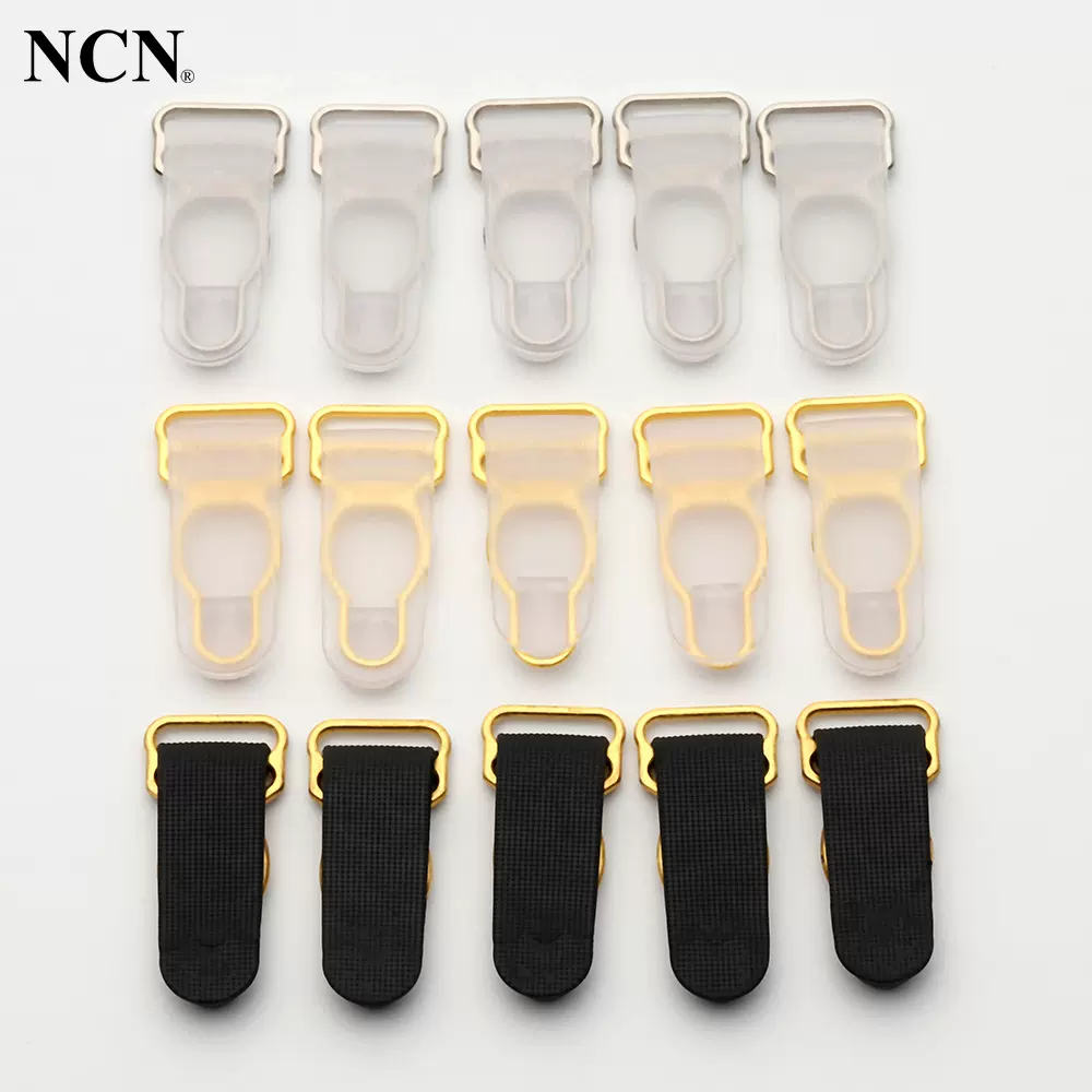 【现货】厂家批发袜扣内径12MM塑料合金吊袜扣塑胶葫芦扣丝袜连接