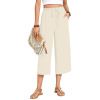 Cropped pants-off-white