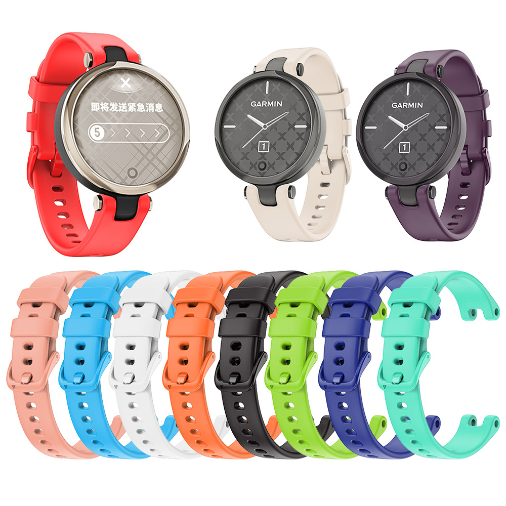 For Garmin Lily Fashion Smart Watch Replacement Wristband Garmin Lily Silicone Strap Free Tools