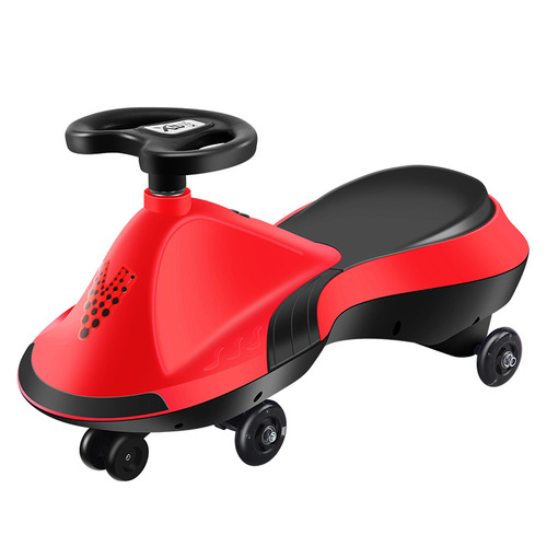 Children's twist car for men and women, anti-rollover music baby car, one-year-old baby sliding and swinging new yo-yo car