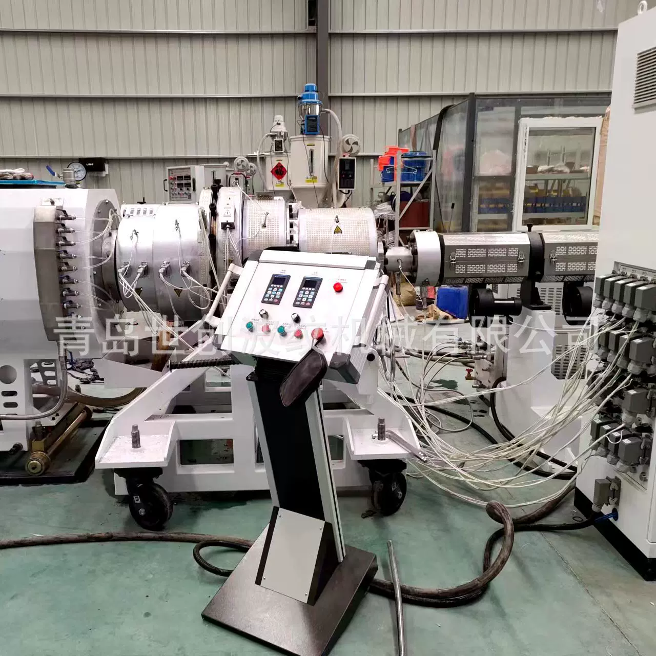 20-110PE小管生产线 三层共挤PE管材生产线 塑料管材设备源头工厂