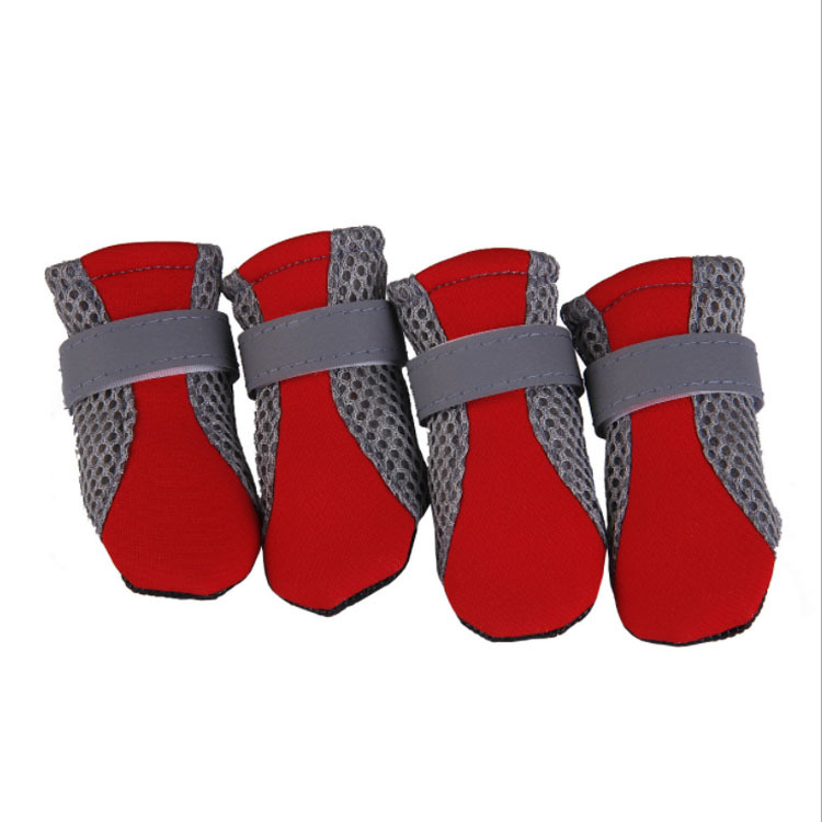 新款狗狗鞋子春秋小型犬鞋不掉腳透氣軟底小狗寵物鞋寵物狗鞋子