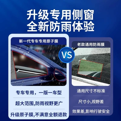 Rearview mirror rainproof sticker | film car side window
