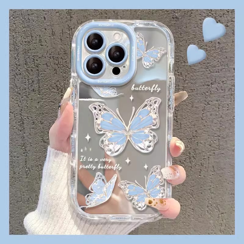Super Fairy Butterfly for Apple iPhone16 Phone Case Huawei Mate 70 Advanced Sense Drop-resistant Protective Case