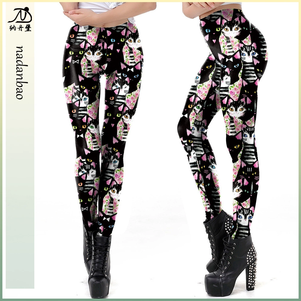 Elastic trousers for leisure, leggings