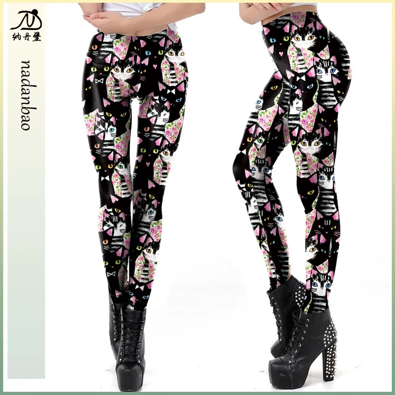 Elastic trousers for leisure, leggings