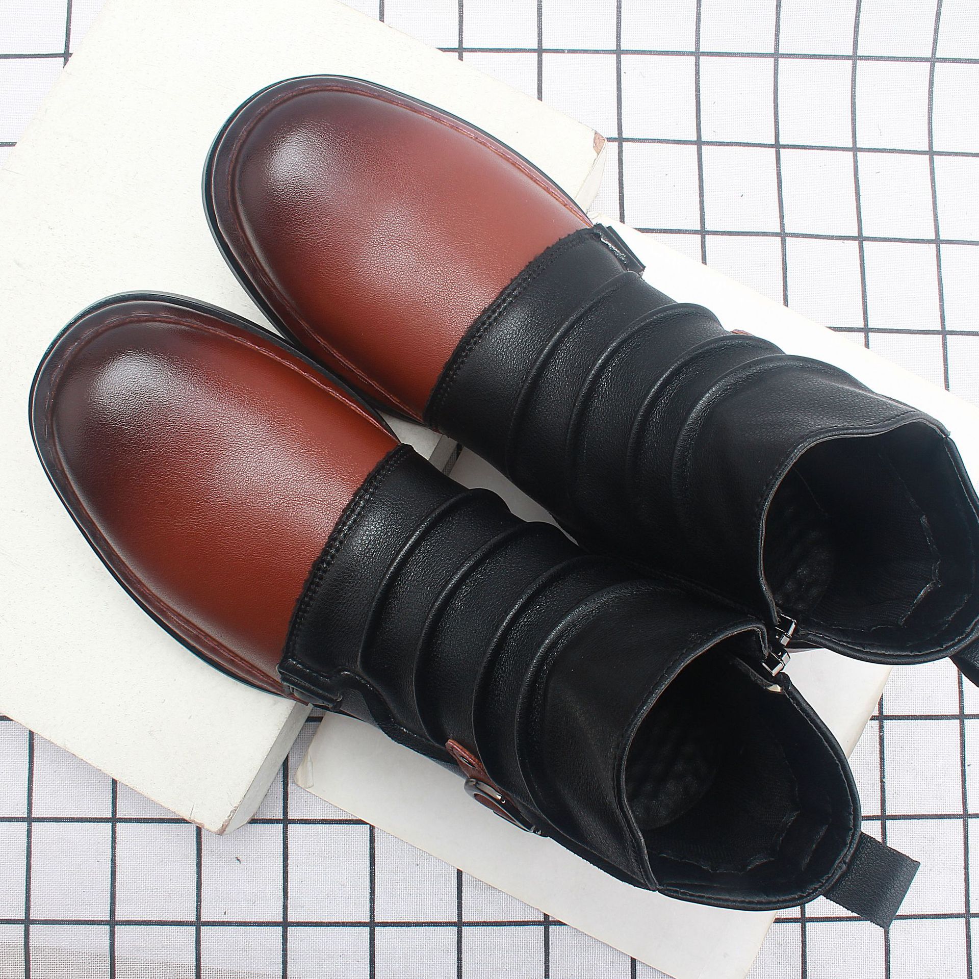 �¿���ѥ�ﶬ����Ь�ж���ŷ��ѥ�Ӹ߰�Ӣ������ѥ��63071