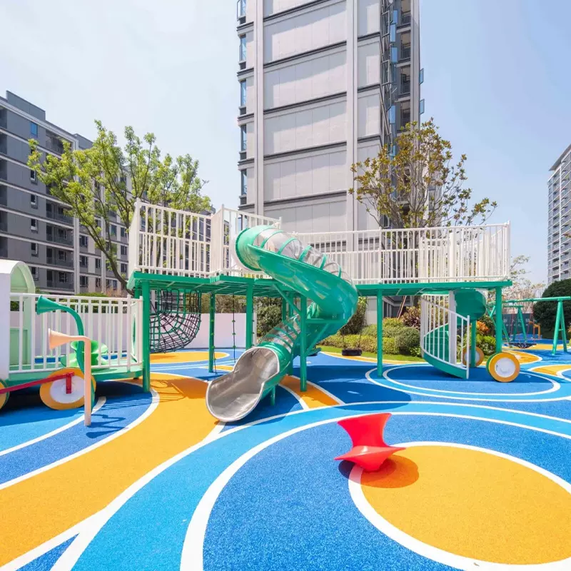 户外游乐设施不锈钢滑梯定制厂家文旅景区非标设备非标游艺设施