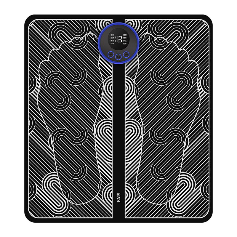 Masajeador de pies, almohadilla para pies para el hogar, dispositivo de terapia para pies, pulso para pies, meridianos, cuidado de la salud, control remoto, almohadilla de masaje para pies recargable