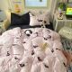 Winter skin-friendly water-washed cotton four-piece set student dormitory thickened quilt cover mattress set breathable bed sheet bed three-piece set