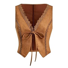 K 74464 Lace Embroidered Vest ���ߴ������� ŷ���羳����