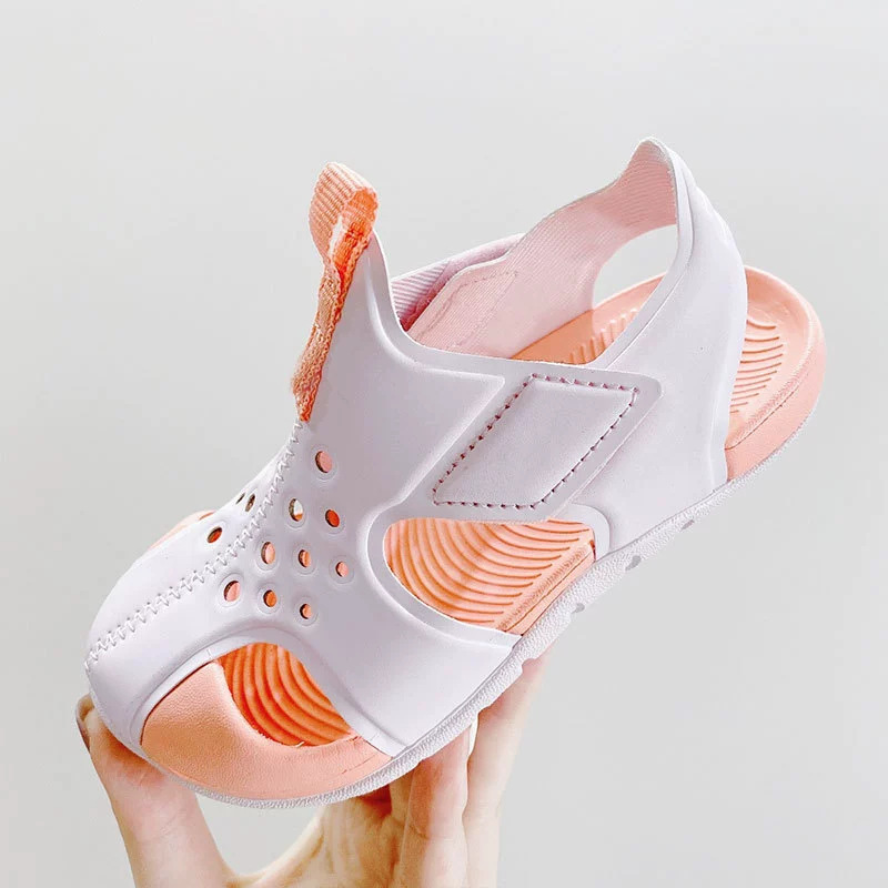 Original Putian Children's Shoes, Summer Quick-Dry Magic Tape Beach Shoes for Boys and Girls, Clogs and Sandals