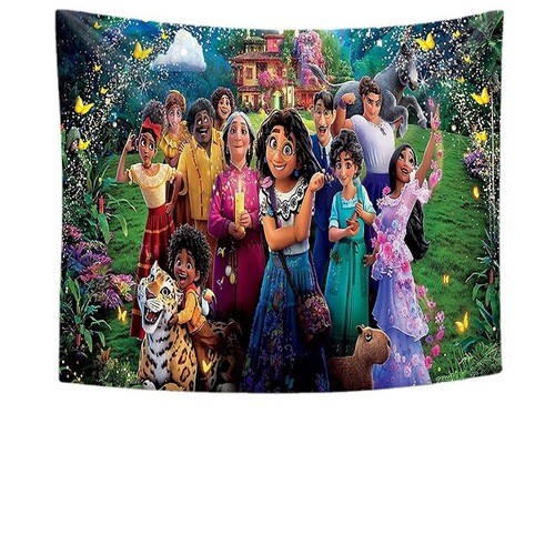 Tapestry cross-border birthday party background cloth cartoon animation pattern tapestry room bedside decoration hanging cloth tapestry