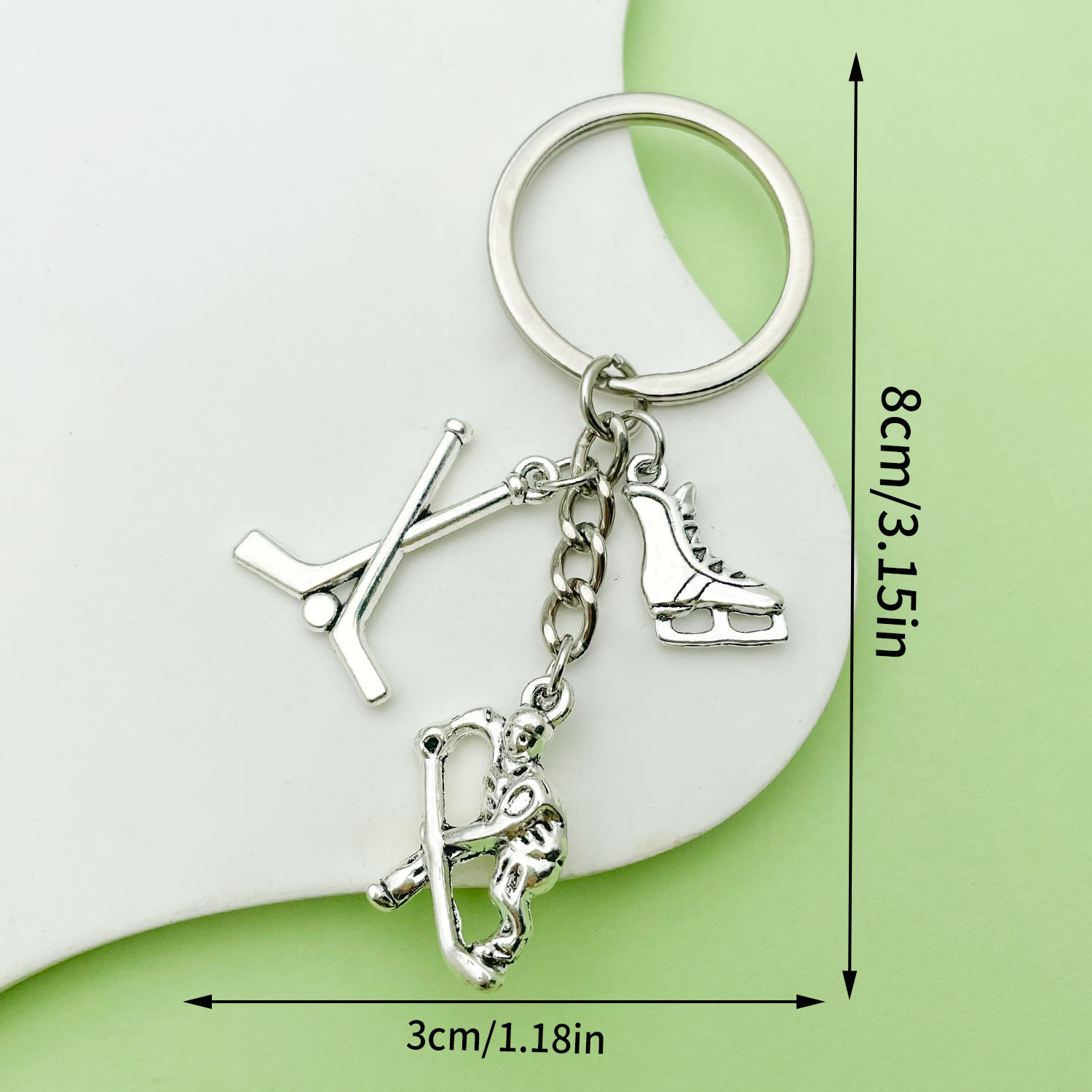 Hip Hop transfronterizo viento marco de baloncesto aleación llavero creativo juego de baloncesto periferia regalos llavero colgante al por mayor