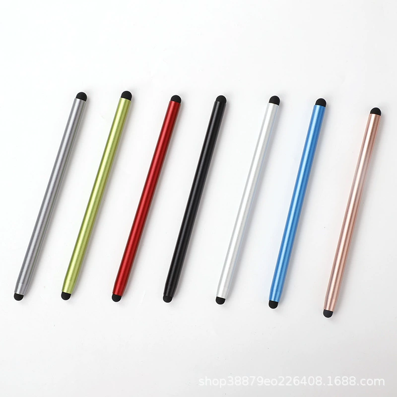 Capacitive Touch Screen Stylus, Dual Silicone Tip, Lightweight 12 g, Multi-Color Options