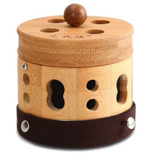 Aiwaikang Smokeless Moxibustion Pot Bamboo Abdominal Palace Cold Moxibustion Device Portable Home Appliance