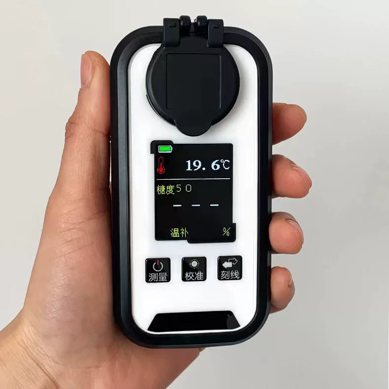 Цифрового дисплея DR903DMAC заряжается диметилацетамидный преломляющий светометр Электронный измеритель концентрации портативный