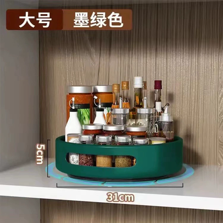Storage Rack Storage Box Rotating Kitchen from Yomiego