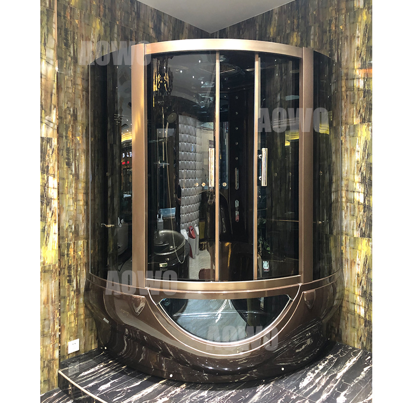 Baño integrado baño de vapor sala de ducha bañera de acrílico de doble uso baño de masaje de surf baño integrado