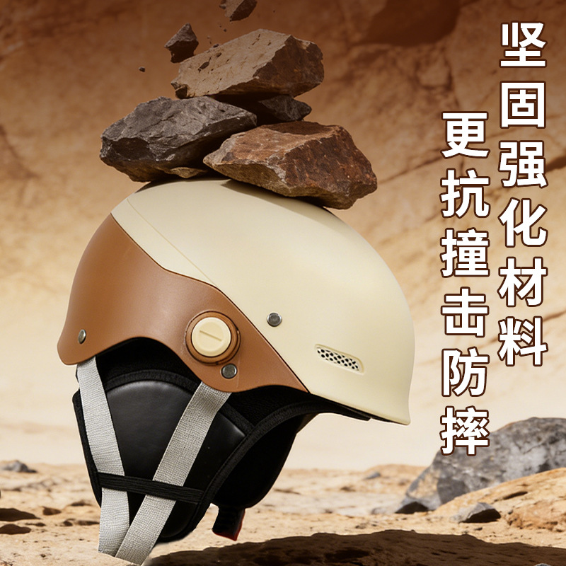 3c casco de motocicleta eléctrica de color de invierno caliente casco de seguridad masculino y femenino de cuatro estaciones casco general nuevo invierno image 4