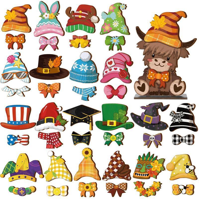 Christmas Halloween 35pcs Interchangeable Welcome Sign|undefined