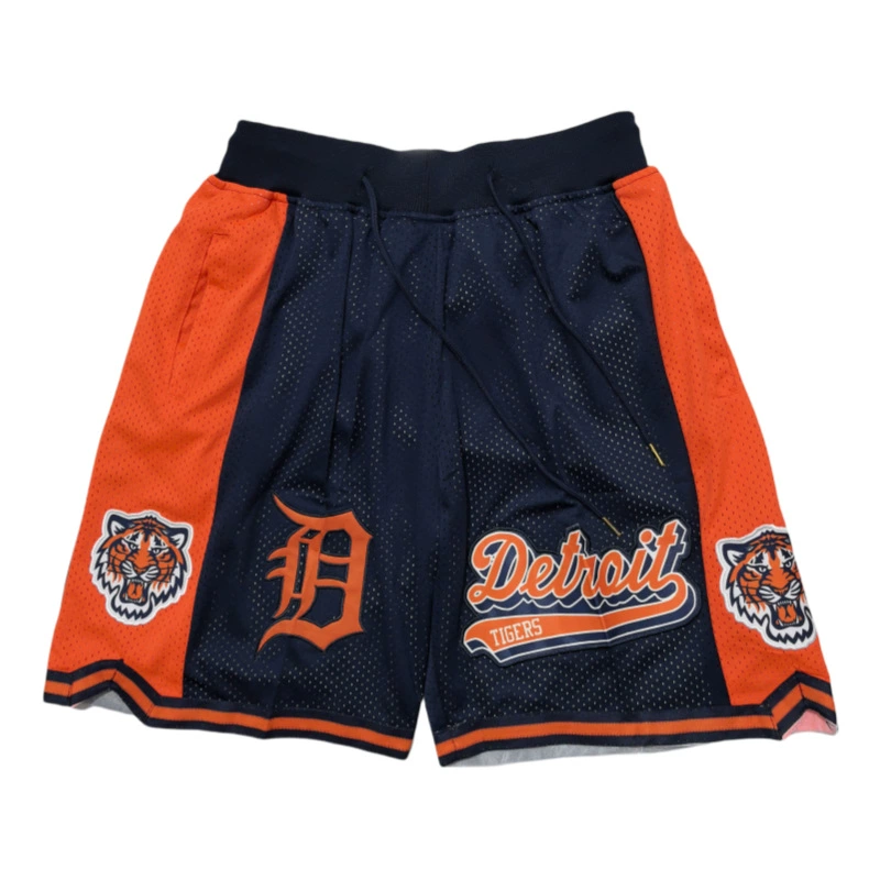 Шорты (JD) в стиле MLB/NFL, с вышитыми логотипами, лёгкие и дышащие, S–XXL