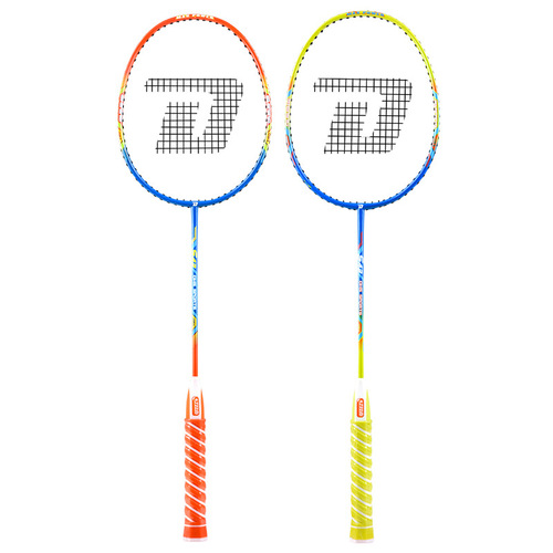 Red Double Xialin S43 Super Lightweight Professional Badminton Racket Women's Dual Racket Set Durable