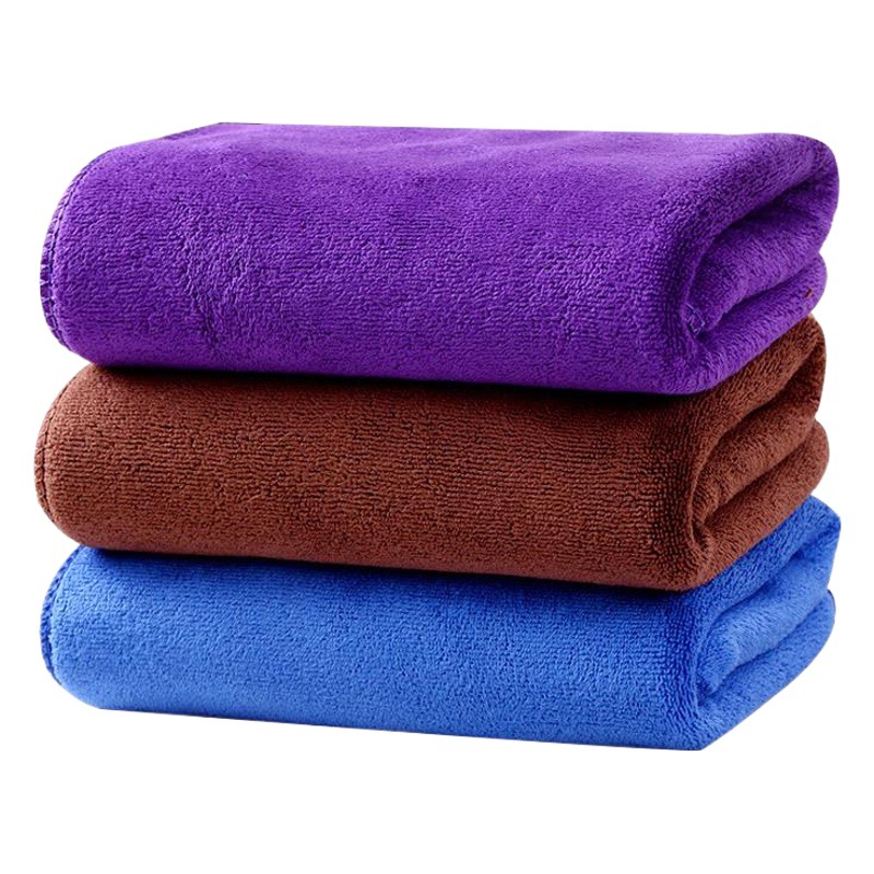 Barber shop microfiber thickened absorbent towel multifunctional car wash towel printed logo support generation hair