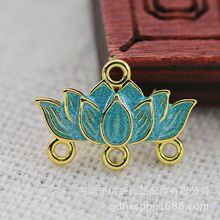 ��Ʒ������ͷµ���ֹ�DIY��ɫͭ15*10MM�ŷ���������B3517