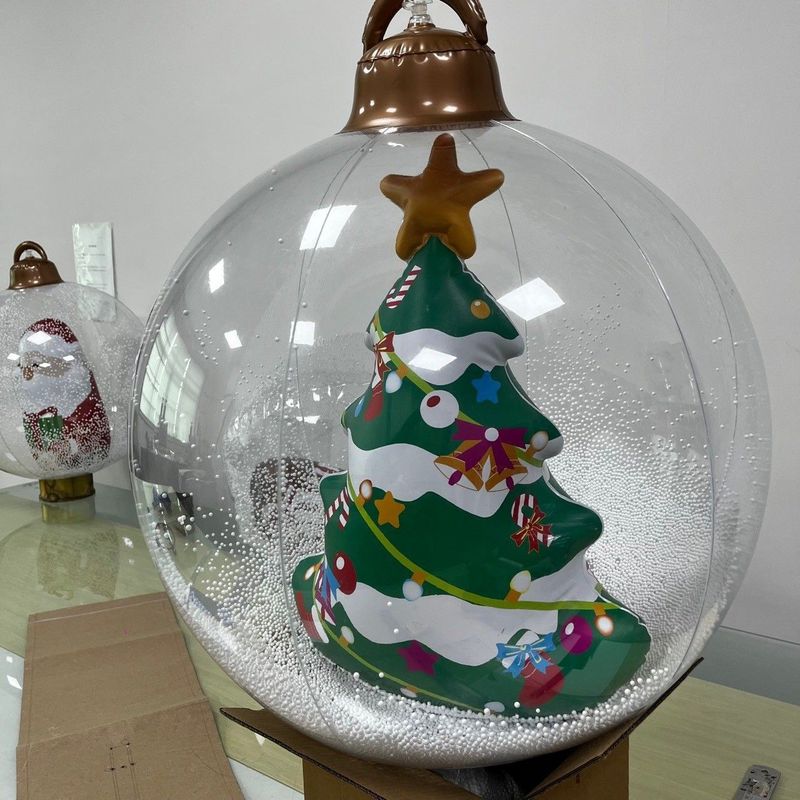 スポット PVC インフレータブルクリスマスボールクリスマス中庭装飾ボールクリスマスパーティーシーンレイアウトボールおもちゃボール|undefined