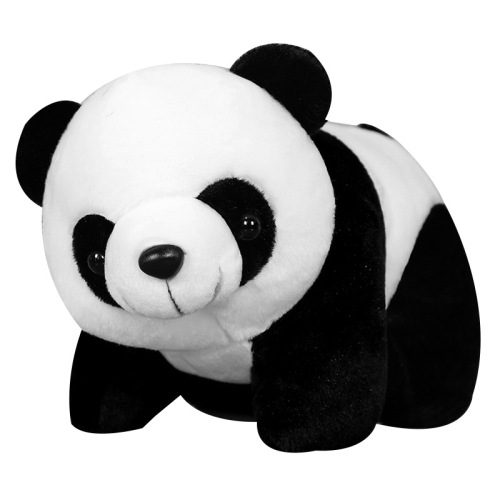 Cute giant panda doll plush toy, simulated sleeping panda doll pillow, stall decoration, logo can be added