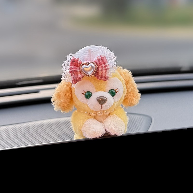 2026 New Car Ornaments Linabell Car Dashboard Display Screen Decoration Stellalou Female Figure
