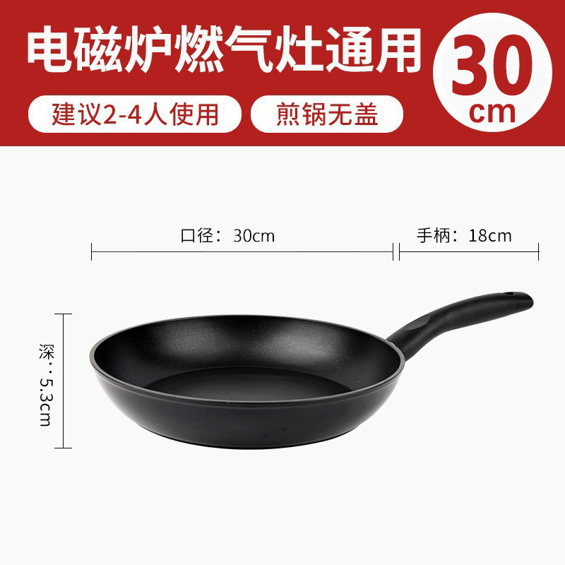 厂家批发无油烟不粘锅 早餐专用煎锅平底锅多层复合底多炉灶通用|undefined