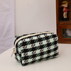 Cosmetic bag, capacious handheld high quality organizer bag, 2023 collection, Chanel style