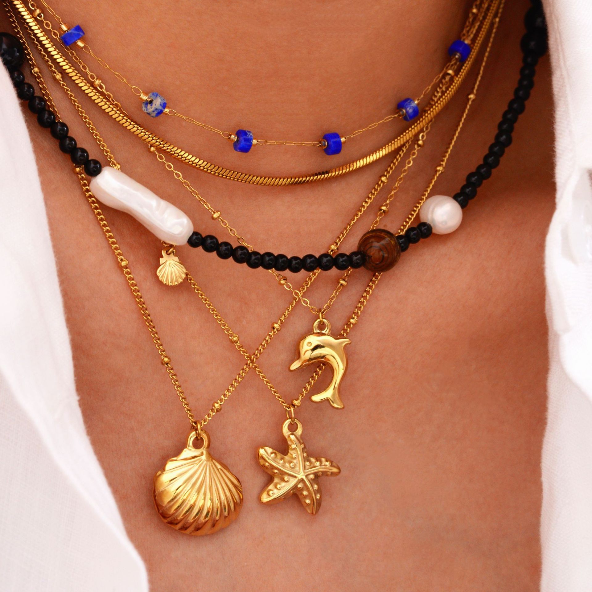 Summer marine pendant